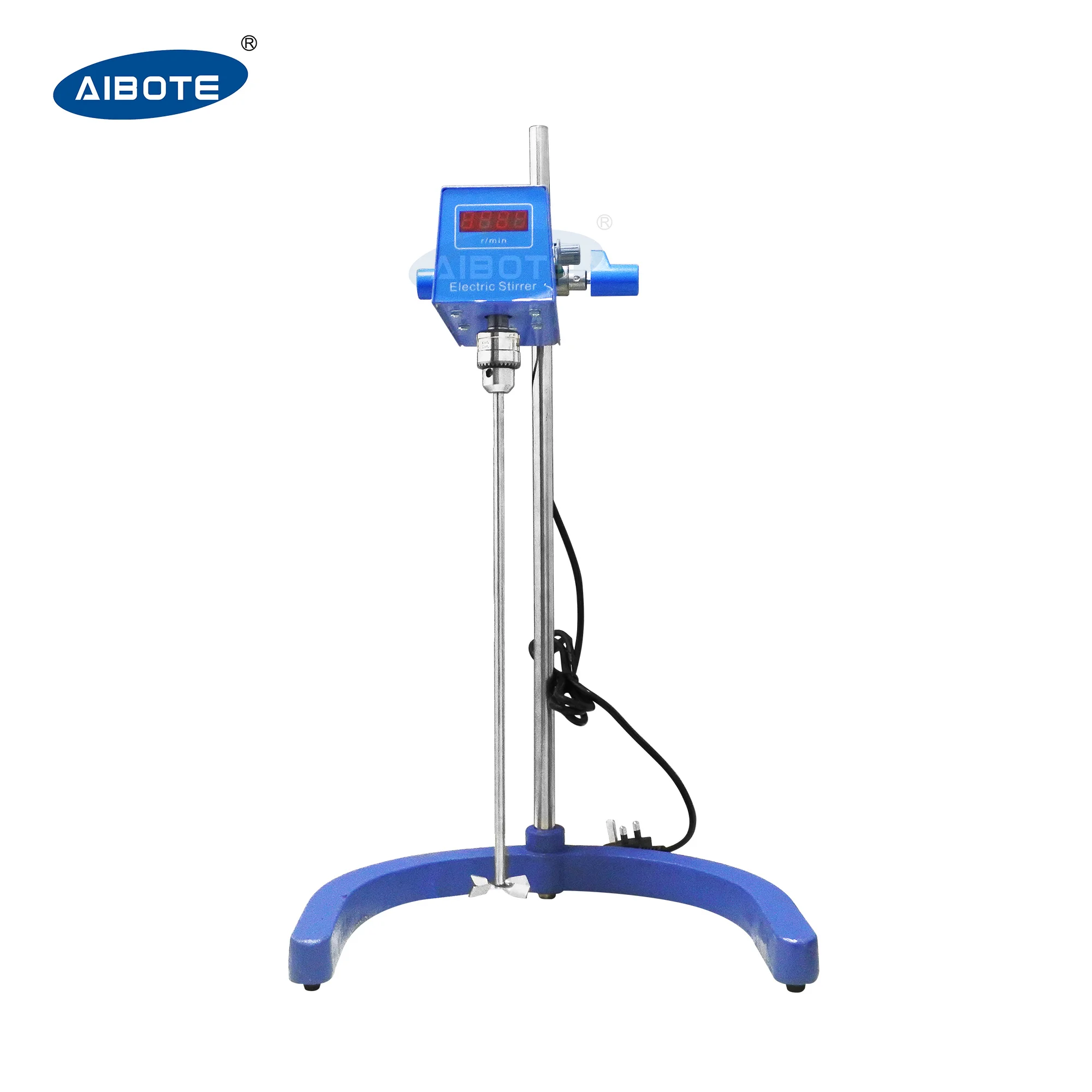 laboratory equipment industrial cream cosmetic mixing digital display mixing overhead mixer