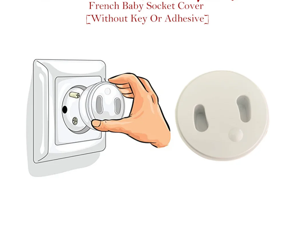 Baby Proofing Protectors Plug Socket Covers Package Ensuring Safety for Children Socket Home School Plug Socket Covers