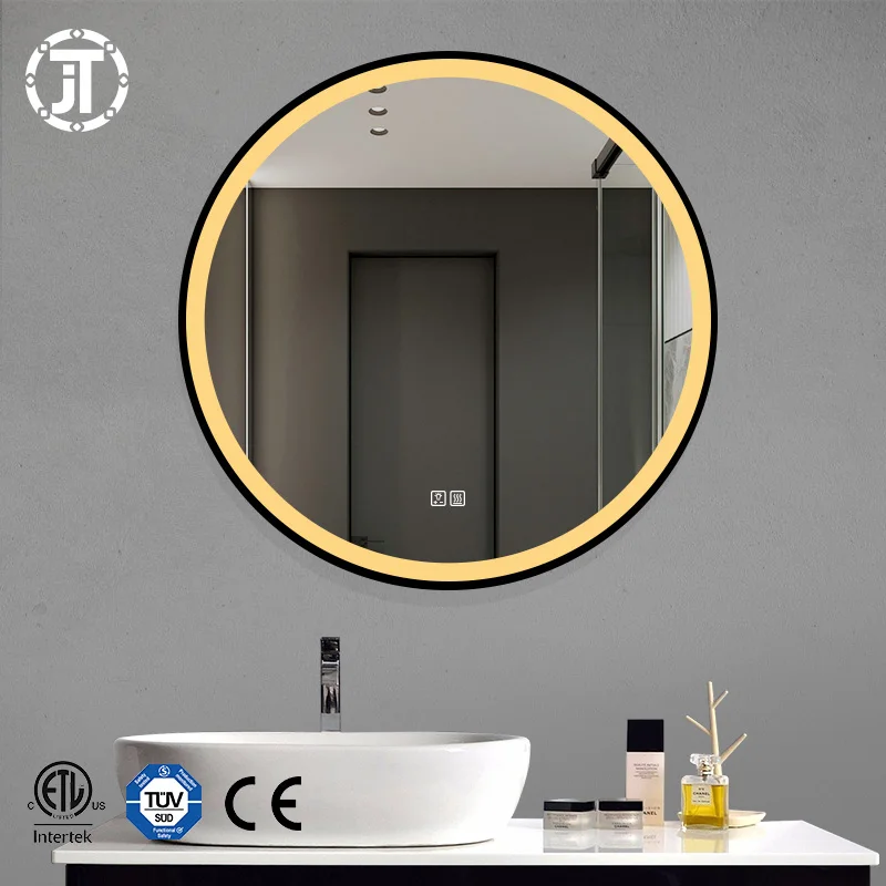 High Quality Decorative Anti fog LED Glass Mirror Lamps wall mounted for bedroom