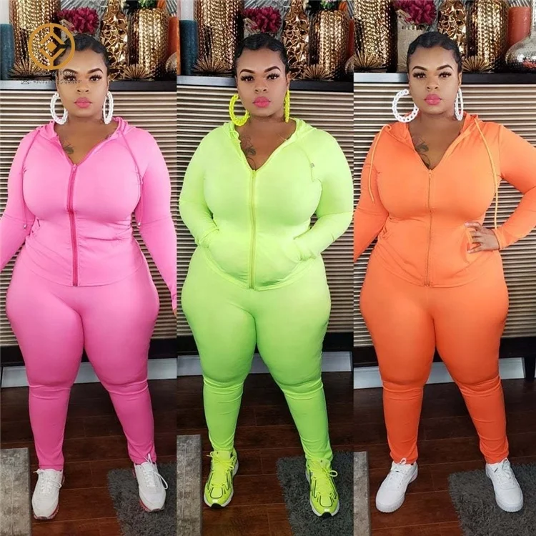  Летний комплект из 2 предметов 5XL Женский однотонный длинный Jogger с коротким рукавом женский одежды двух большого