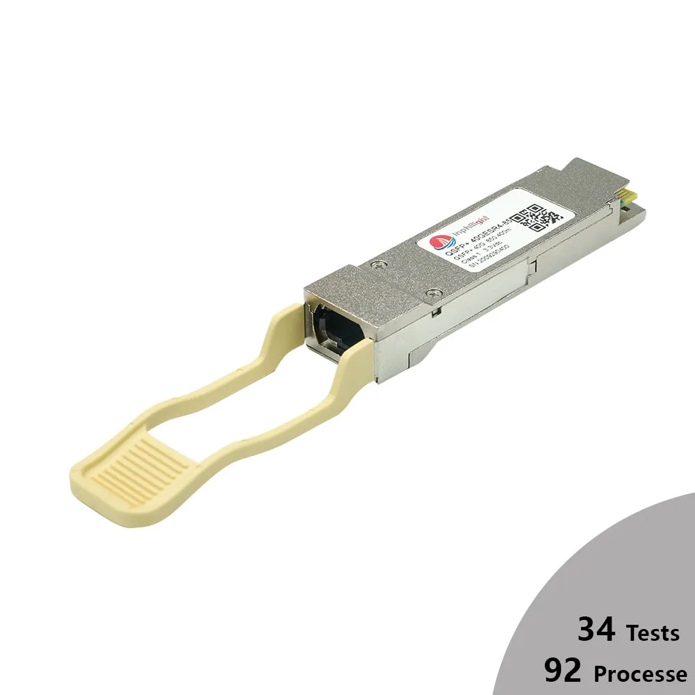 
Free sample 40G QSFP+ SR4 850nm 400m MPO Connector fiber optical transceiver Module 