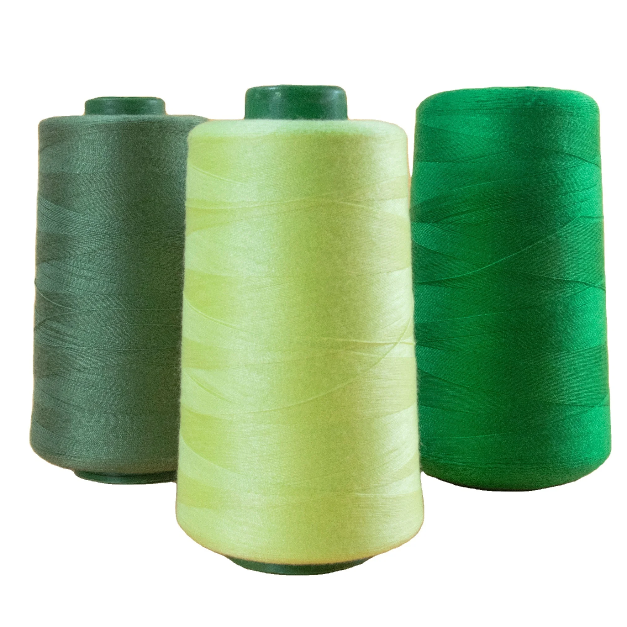 High speed jeans thread 40/2 bonded sewing threads white hand-stitched clothes thread