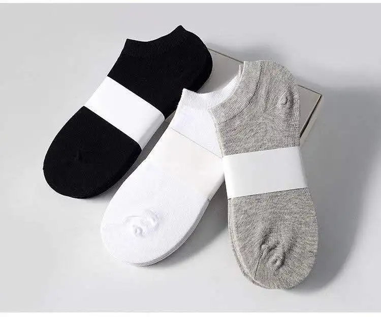 Wholesale Cheapest Cotton Socks Men Absorbent Low Cut Ankle Socks