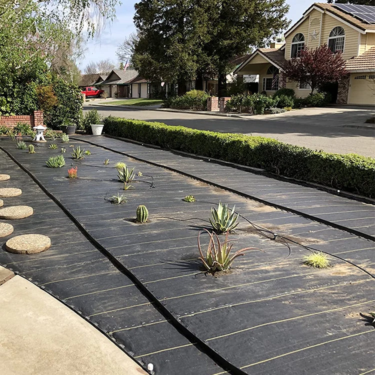 PP weed barrier landscape fabric breathable anti-aging gardening plastic weed barrier