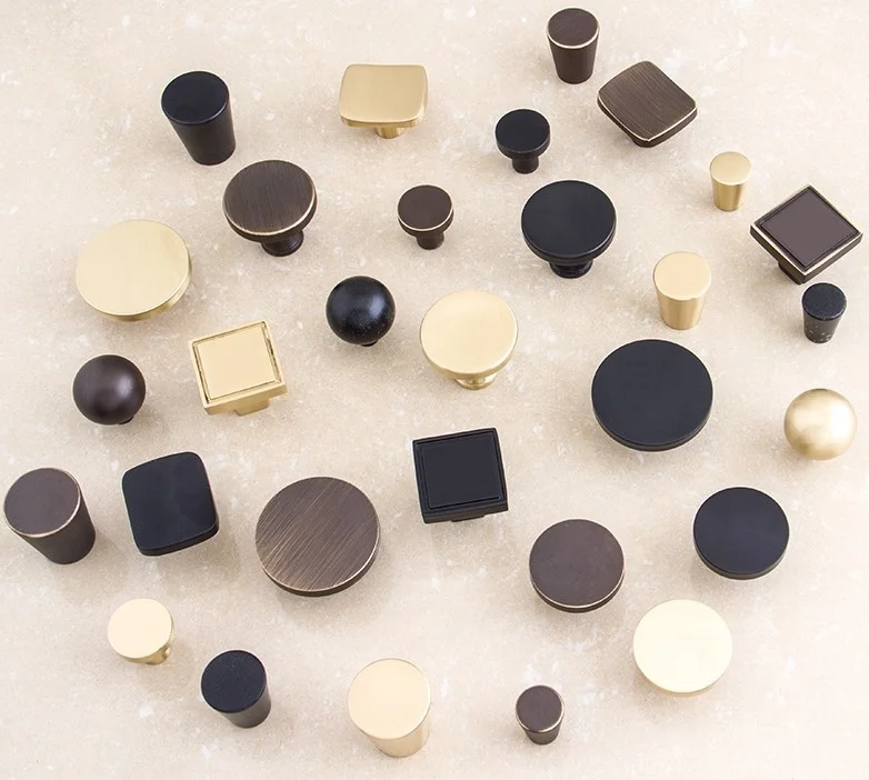 Modern wholesale Gold House Furniture rope knob Cabinet Drawer Pull Handles and Knobs