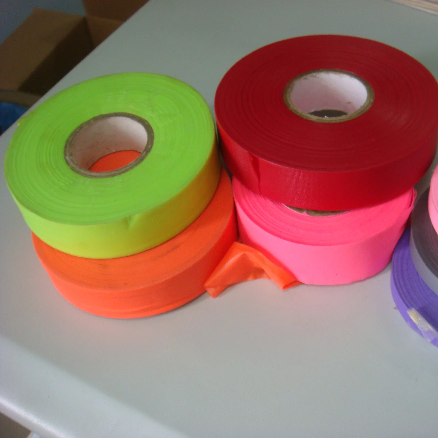 2022 Best Seller Tying Plants Vegetable Grafting Tape PVC PE Tie Tape colourful fluorescent for Agriculture Plant