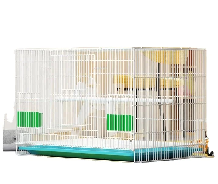 Клетка для домашних животных оптовая продажа белая железная проволока из нержавеющей стали клетка