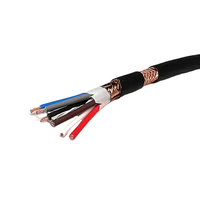 Solid copper conductor multi copper cores computer shielded twisted pair cable 16 cable control wire cables