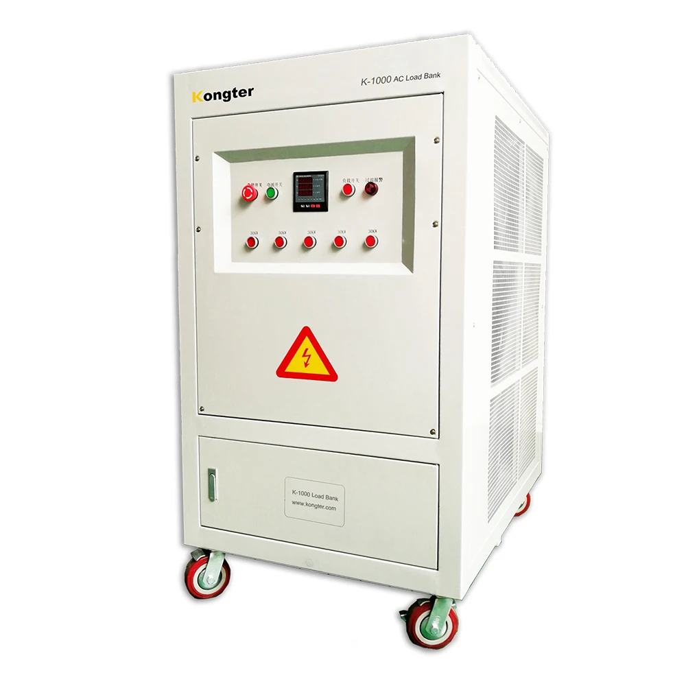 Customized resistive reactive AC load bank with local and PC remote control 200kw load test 2000KVA RL load unit 415V