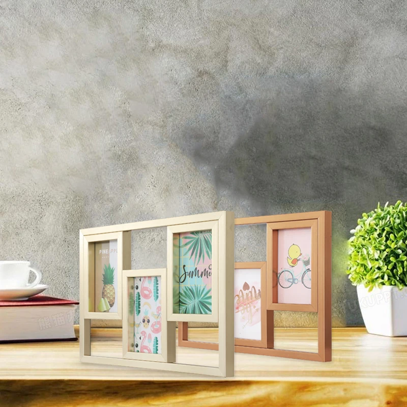 New product hot sale 3 opening collage combination photo frame family wall decoration art