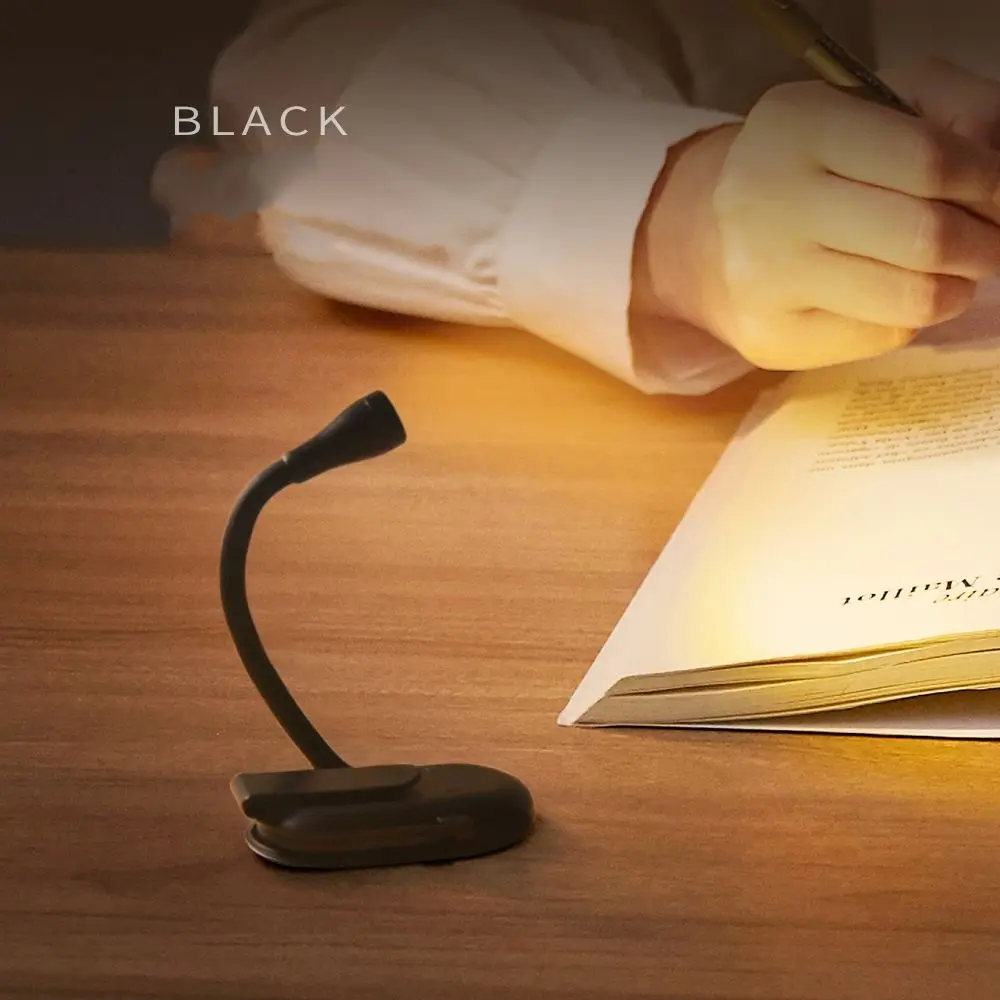 Pocket Book Clip Light Reading Light USB Charging Dimming Student Dormitory Eye Protection Reading Table Lamp