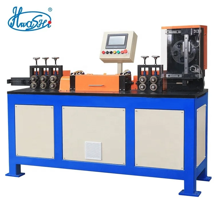 Twisted Wire Straightening and Cutting Machine Automatic High Precise Iron/steel Hot Product Provided Straightener & Cutter 200
