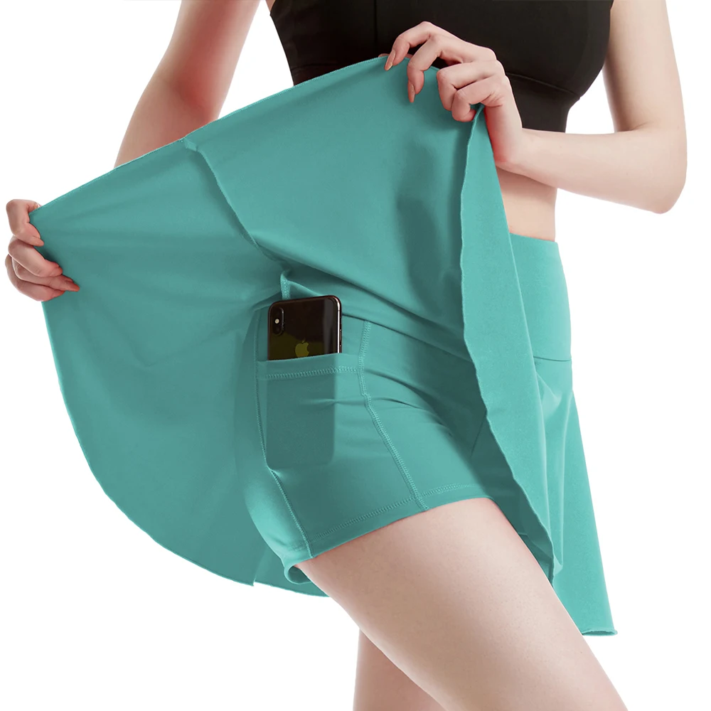 2022 Factory custom yoga short set tennis skirts women sportswear news gym fitness tennis skirt set Quick dry