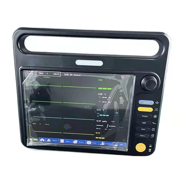 Veterinary multi-parameter  EtCO2 monitor with  capnograph ETCO2 sensor