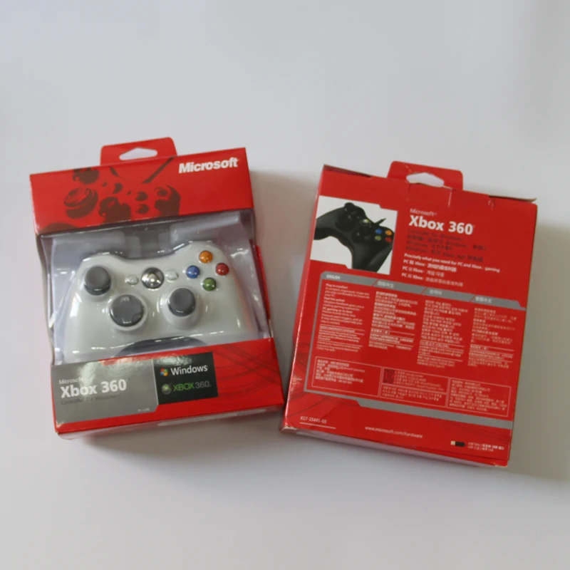  Проводной игровой контроллер USB для Xbox360 Win 7 (X86)