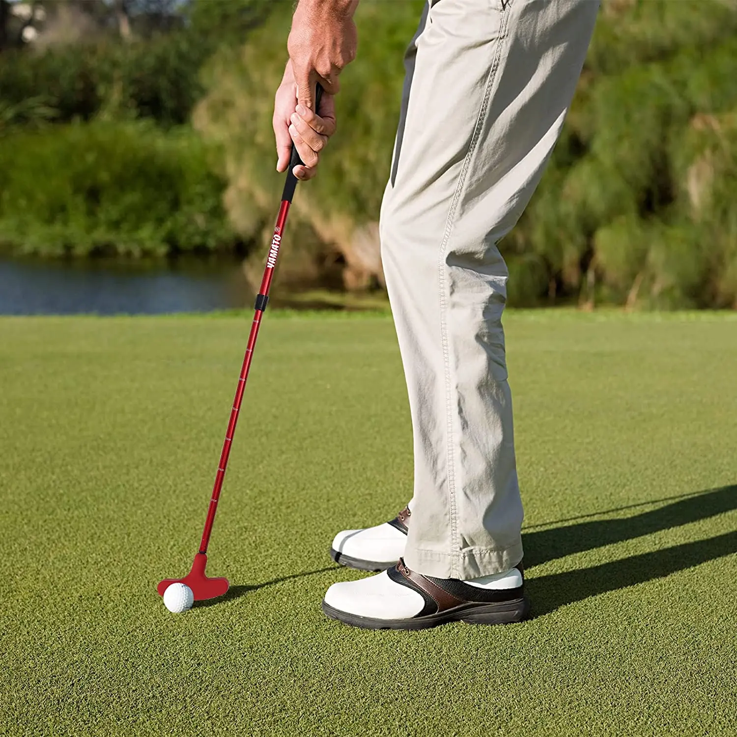 Two-Way adjustable shaft golf Putter, Mini Golf Putter for Kids, Junior and Adults