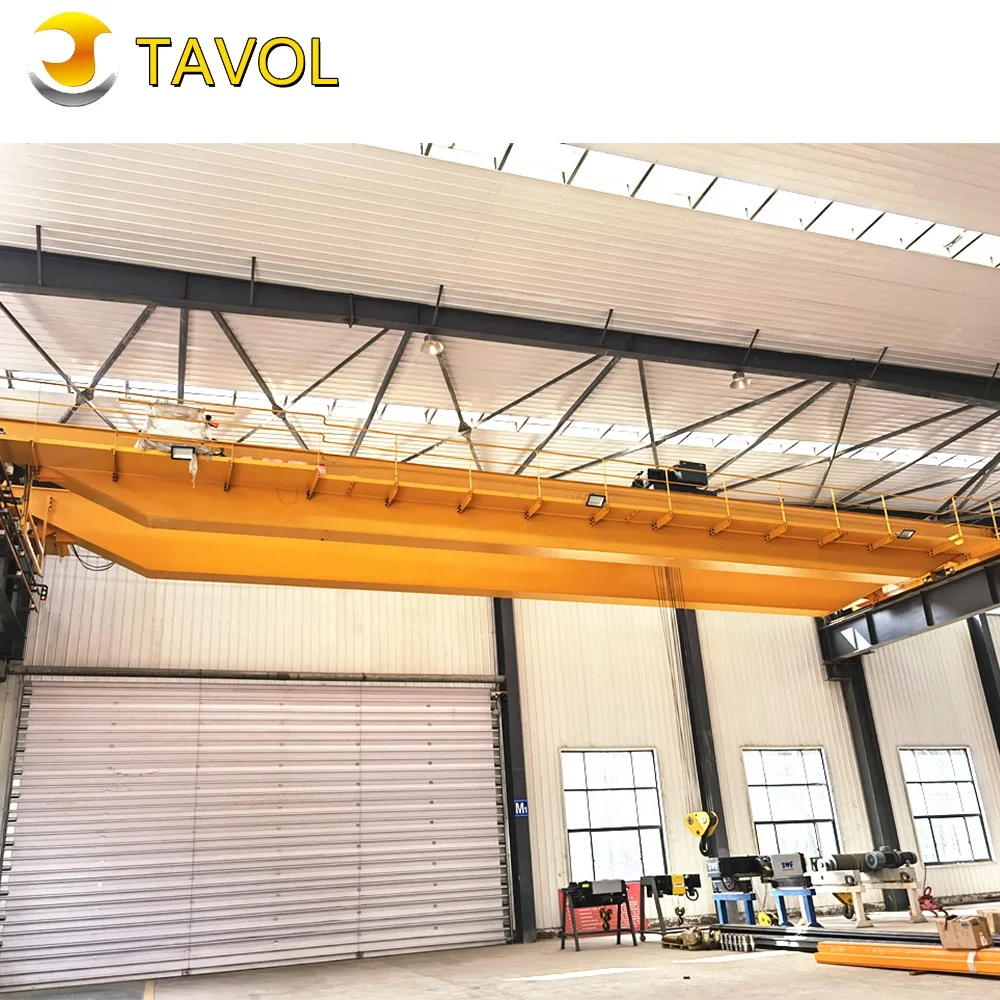 Tavol Brand Oem Service Heavy Duty Overhead Bridge Crane 32ton Remote Control  Overhead Crane