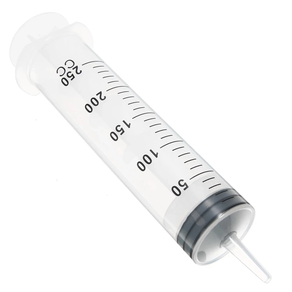 
250ml syringe large capacity plastic feeding gel enema syringe 