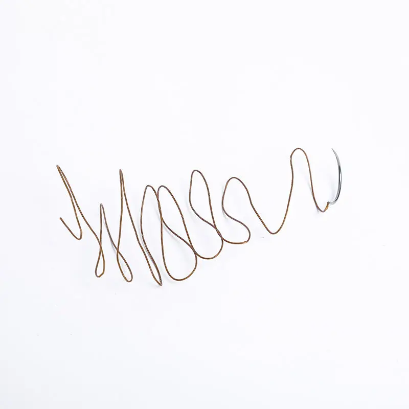 rollmed price 75cm 2# 5/0 sizes absorbable plain chromic catgut material surgical sutures with needle