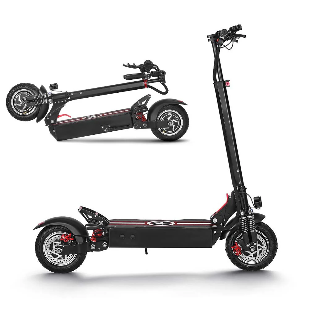 Зеленый Электрический скутер с двойной зарядкой 1600 Вт 2600 15 Ач 20