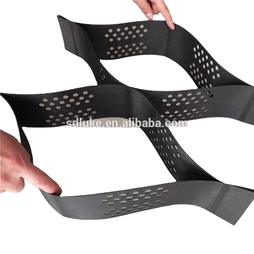 Road Construction HDPE Plastic Geocell For Retaining Wall