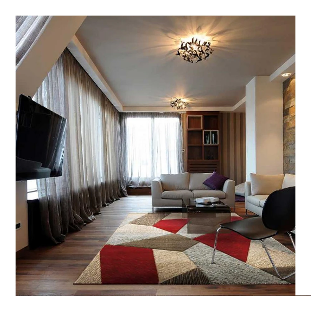 nordic modern colorful custom printed design home rugs carpets for living room