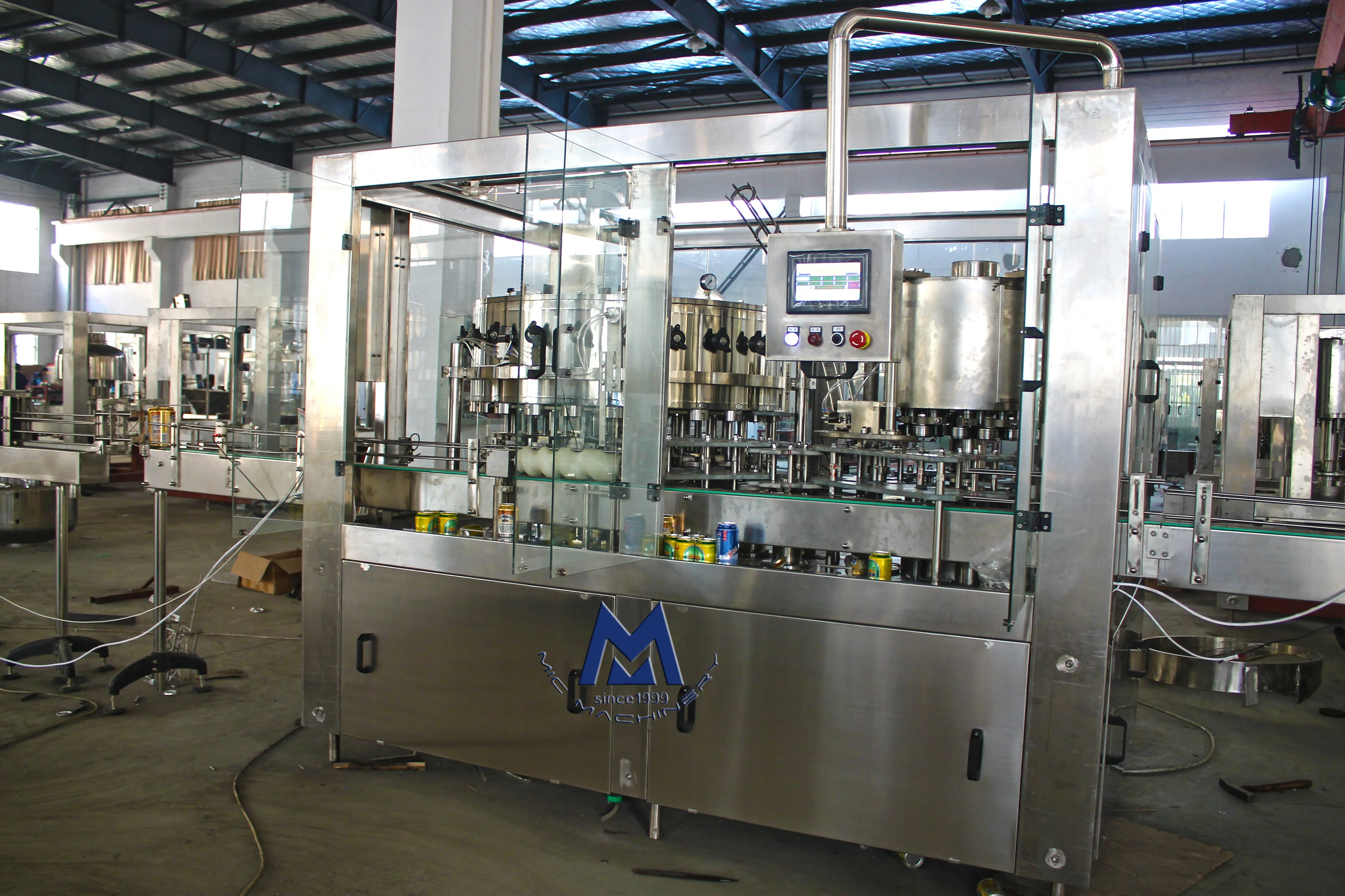  Автоматическая малая машина для розлива газированных