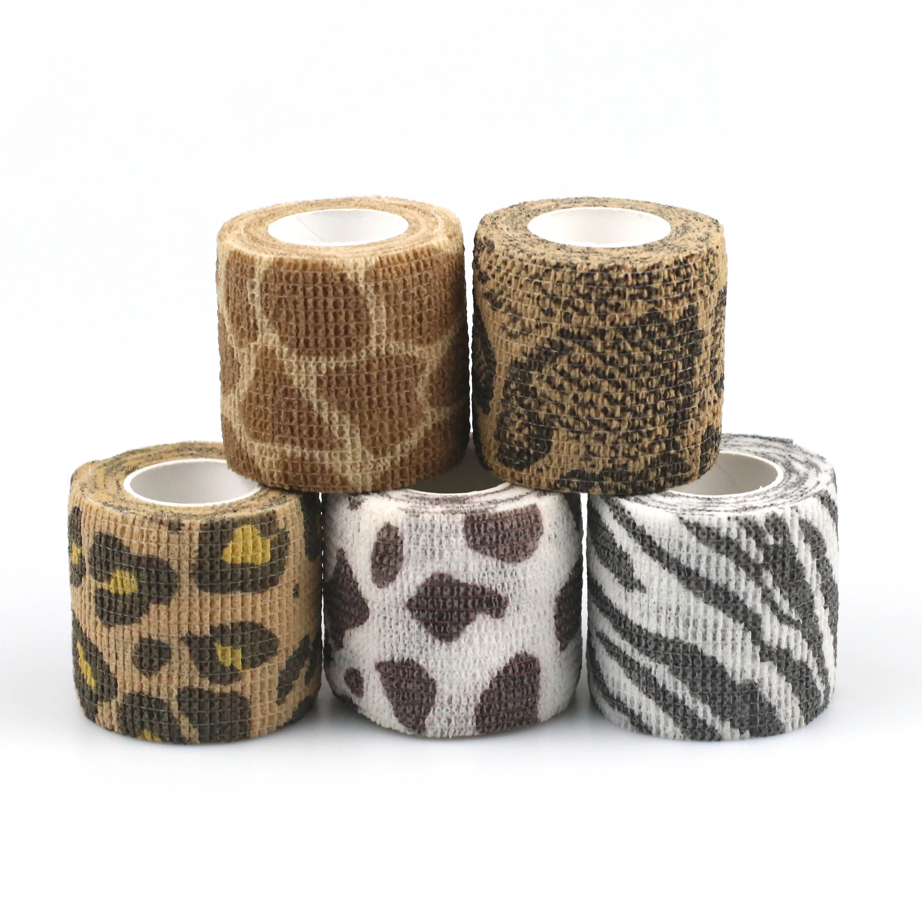 Trending Entertainment Easy Tear Vet Wrap Reusable Football Basketball Sport Tape Custom Biodegradable Cohesive Bandage