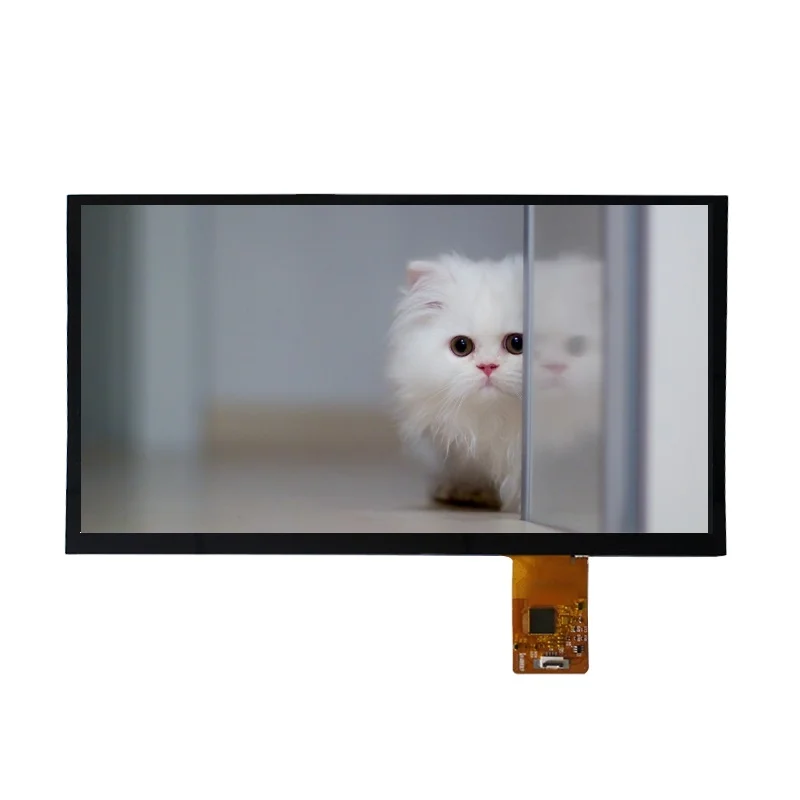 5.0 inch tft lcd module WVGA 800 nit RGB ili5960 with capacitive touch panel