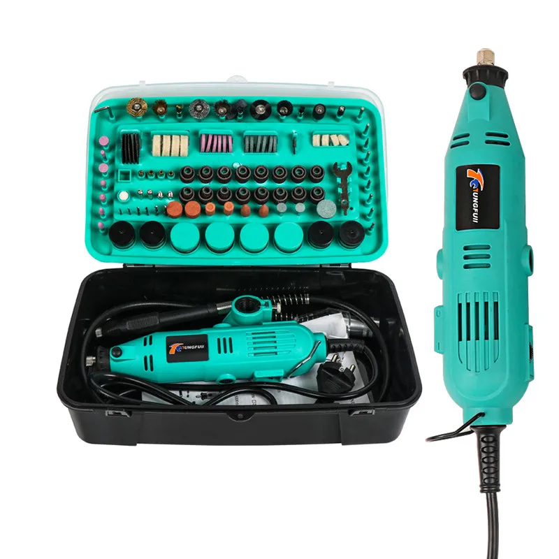 Mini Drill  Machine Dremel Drills Rotary Tools Power Tool Accessories Grinder Electric Hand Drill DIY TOOL