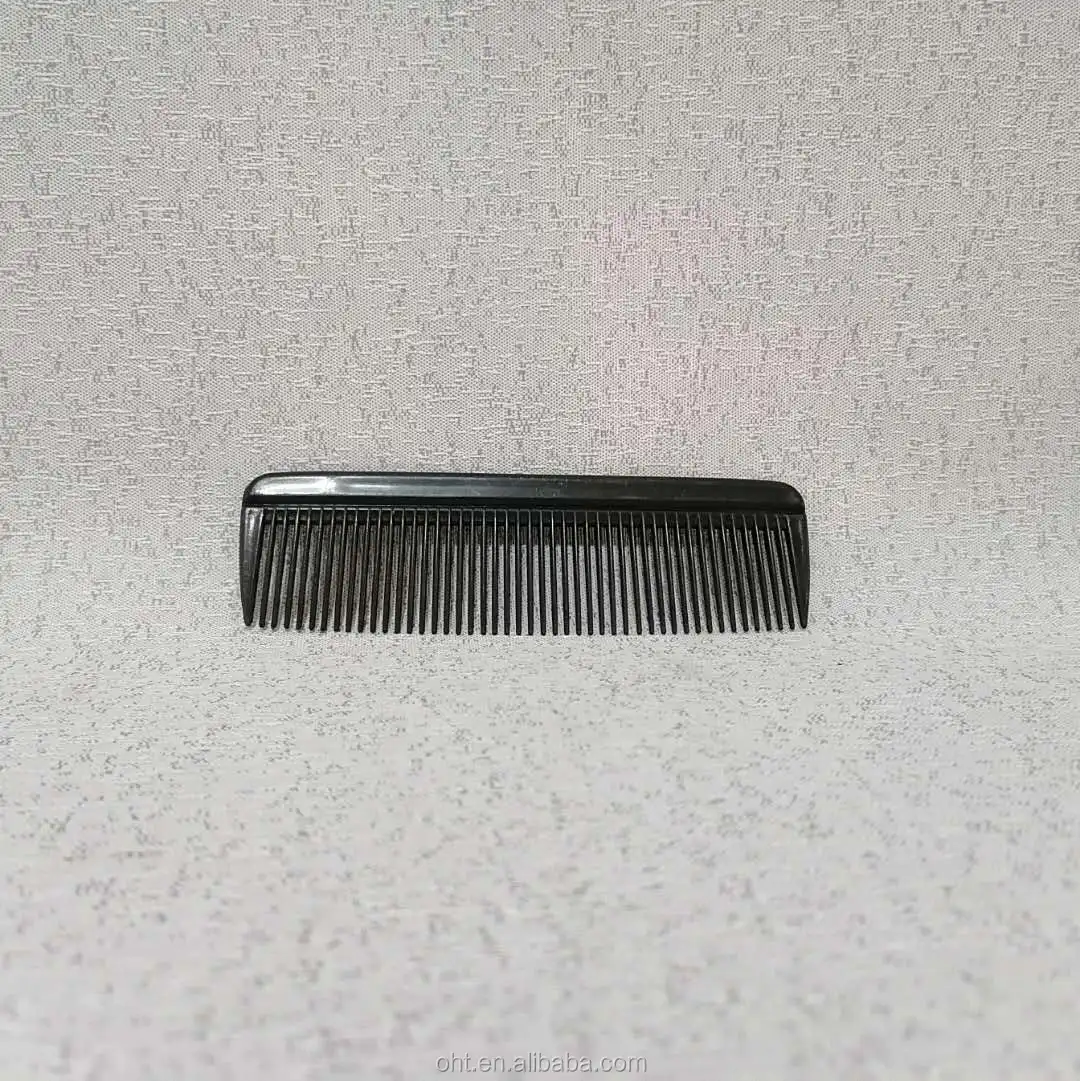 
small colorful portable plastic hair comb for hotel 