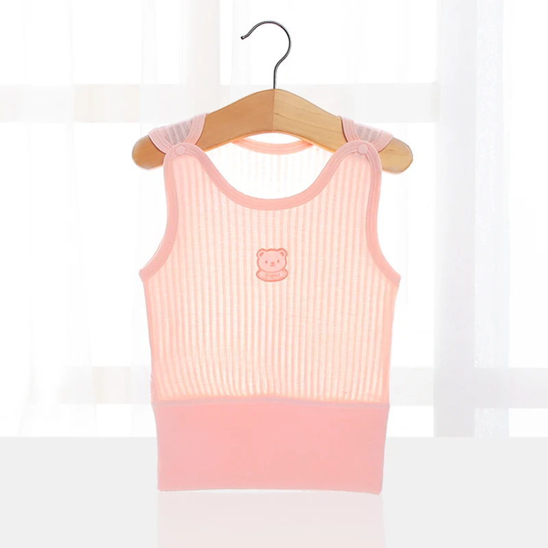 
Factory custom-made wholesale cotton vest baby jumpsuit 