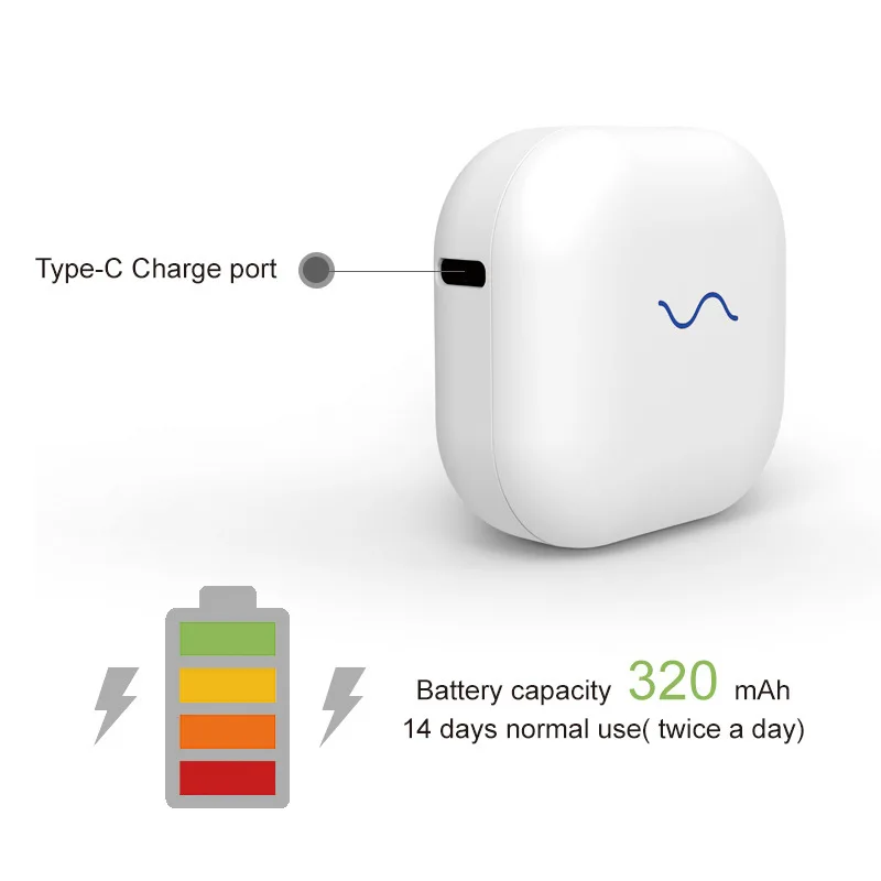 2022 New Arrival Patented Mini Portable Ultraviolet Sterilization Sanitizer Holder Sterilizer box UVC LED Toothbrush Disinfector