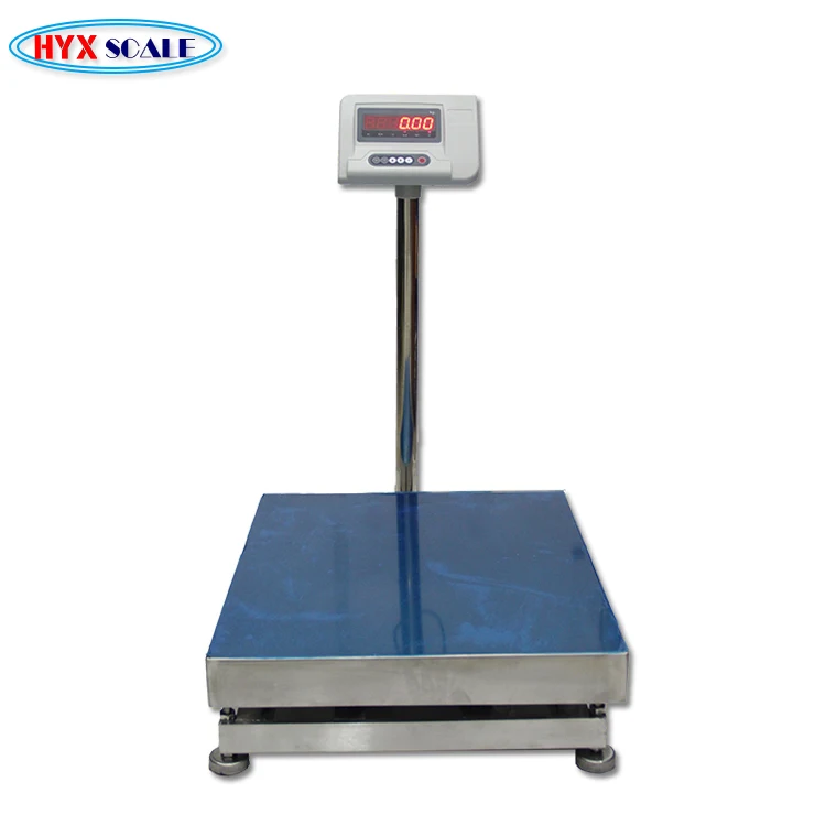 Stainless steel platform scales for industrial scales 100 kg.