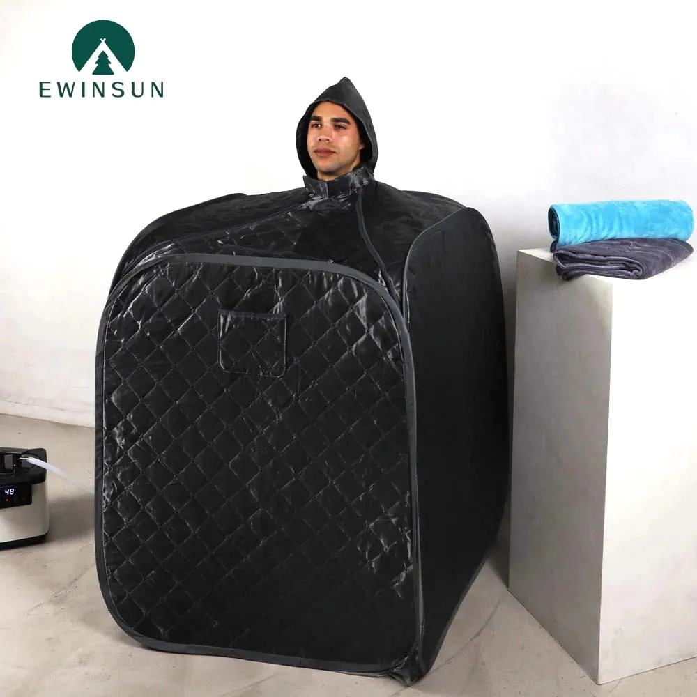 Portable Personal Sauna 1 Person Home Sauna Spa Full Body Steam genera infraspa steam sauna