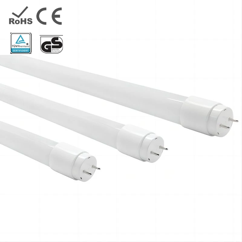 9W18W 2FT 4FT T5 T8 LED Tube Light PF0.5 1800LM 6500K Day Light LED Lamps Glass  PC T8 Tube Lamp with Clear Milky cover