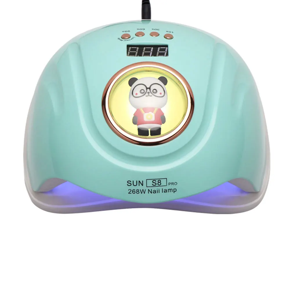 268W nail lamp 57 LED lamp beads cartoon pig tiger panda nail art with the nail art machine