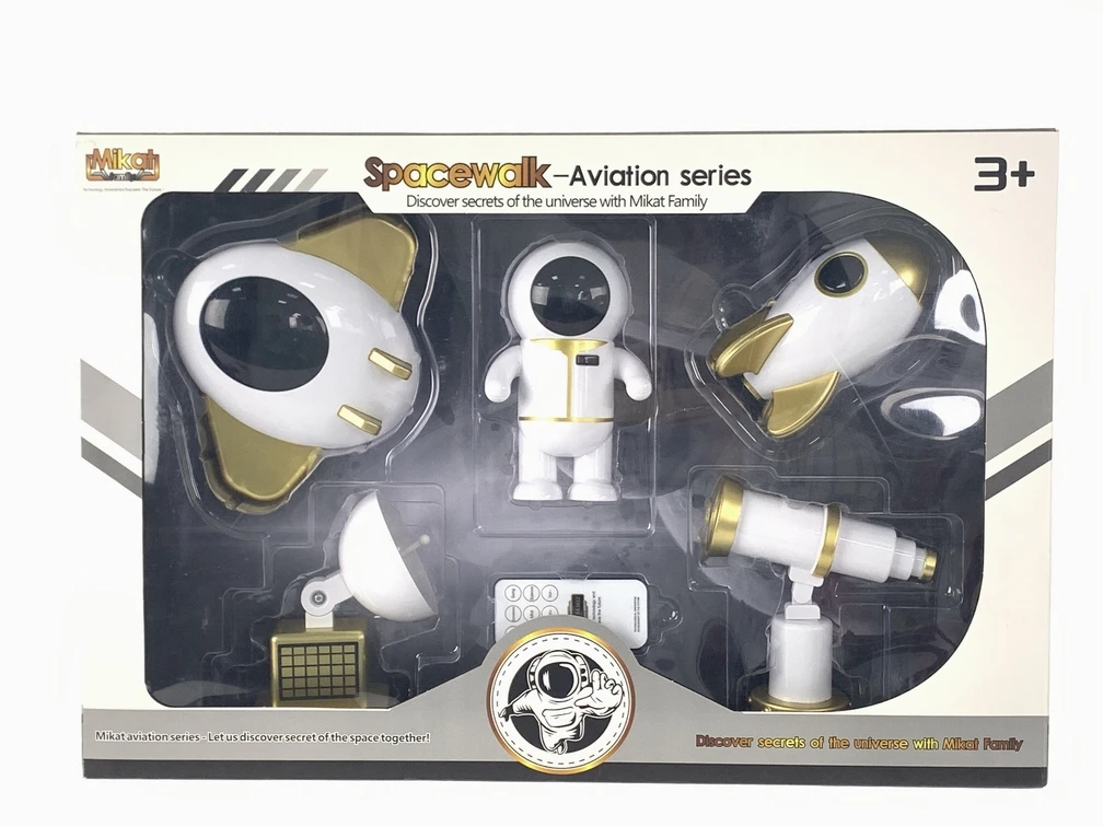 Hot selling Boy Educational Cool Toy Space travel aviation Toy Plastic astronaut toy series for kid