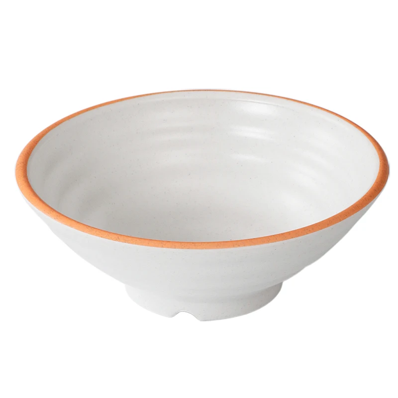 Factory Direct Price Plastic Plate & Unbreakable Restaurants Noodle Tableware Bowl