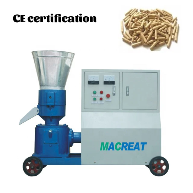 MACREAT High Quality Farms Use Household Small Fodder Feed Pellet Making Machine Grain Feed Pellet Making Machine