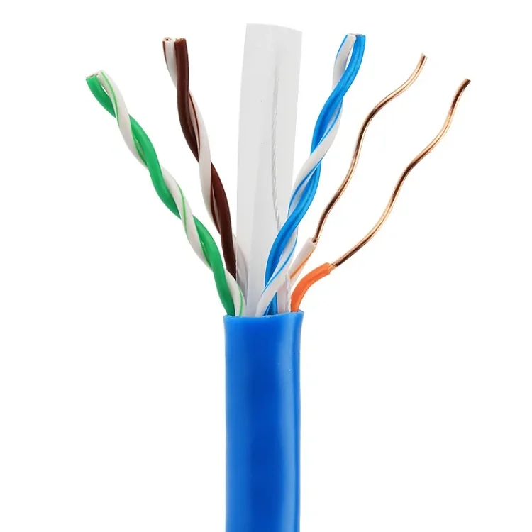 High-speed Cat6 lan cable cat 6 ethernet cable CCA  305m 1000ft utp indoor cat6 network cable