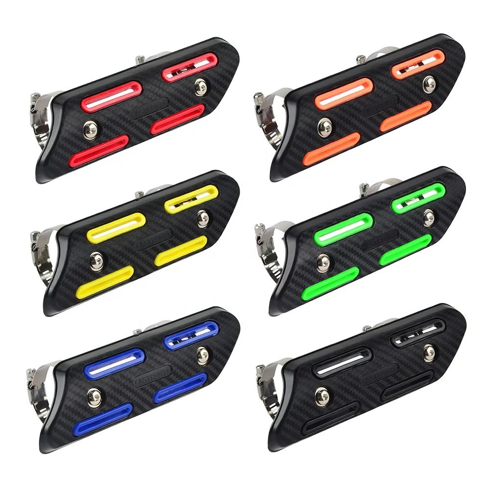 NiceCNC 4 Stroke Motorcycle Exhaust Pipe Heat Shield Cover Guard For Honda CRF250 CRF450