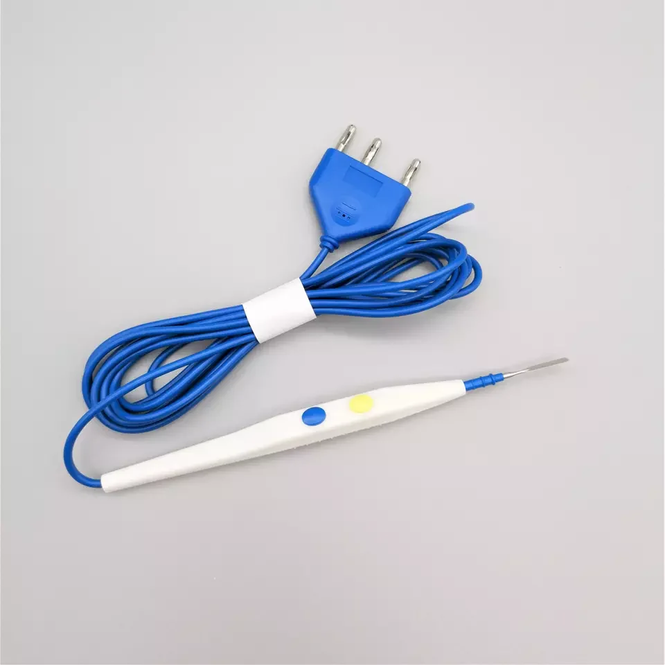 Disposable Medical Coagulation Cutting ESU Surgical Electrode Electrosurgical Pencil