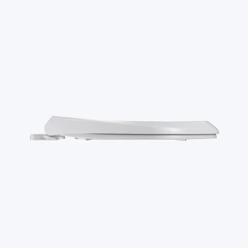 Hot Sell Never Loosen Plastic White Oval Slowly Close Adult Kids WC Toilet Seat Cover for Bathroom