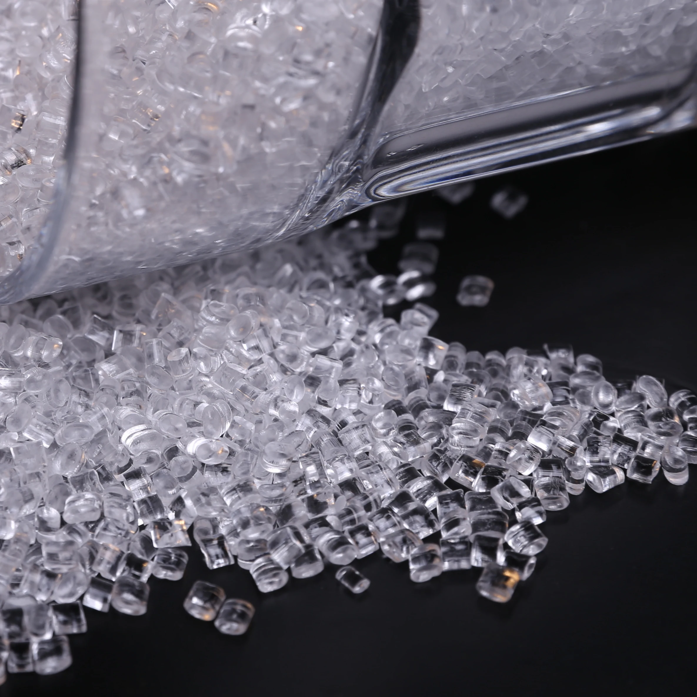 IT/OA 50% PCR polycarbonate Post Consumer Recycled plastic raw material PC granules  PCR PC plastic raw materials