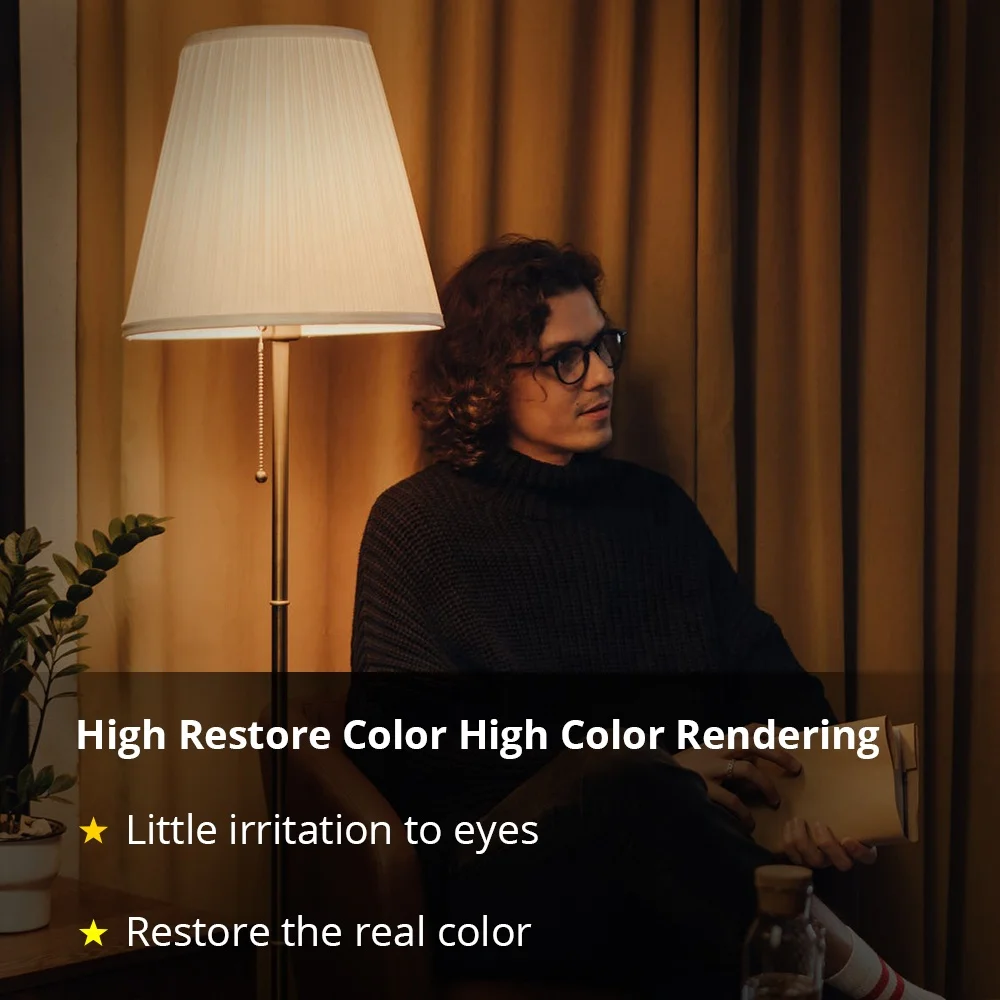  Умная лампа накаливания Benexmart Edison A95 E27 CCT 2700K Wi-Fi светодиодная с регулируемой яркостью не требуется концентратор совместима Alexa Google Assistant