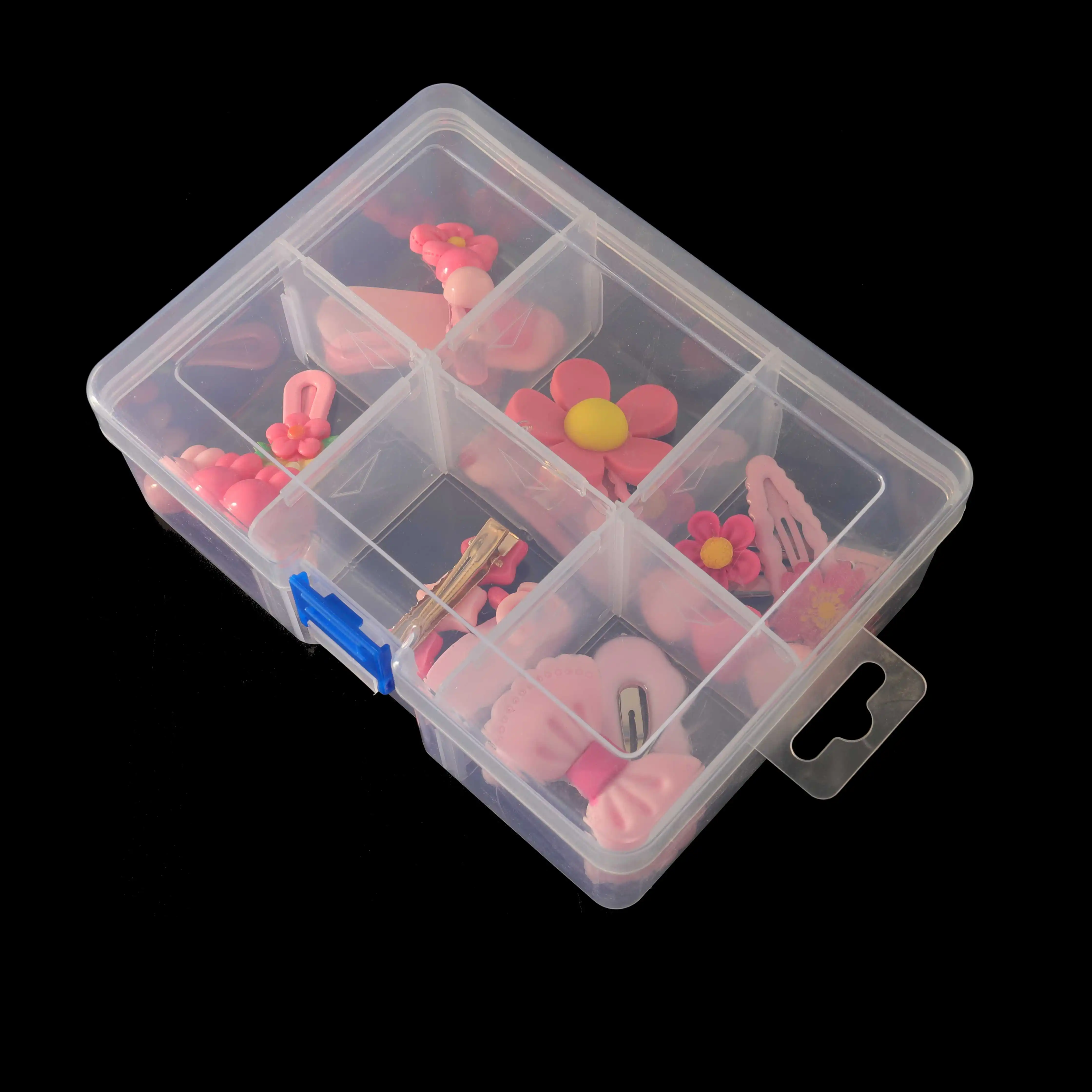Hot Sell Pp Clear Organizer Packaging Recyclable Durable Transport Plastic 6 8 15  31 36 Slots Packing Box