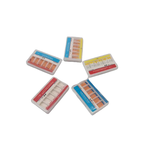 Dental consumables absorbent paper points dental endo gapadent meta biomed gutta percha points 04 taper
