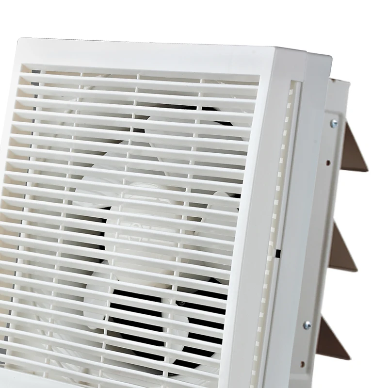 Angega VF-AV-6/8/10/12 inch Semi-Metal Square Exhaust fan Wall mounted Bathroom Kitchen Ventilation Fan With Removavble Grill