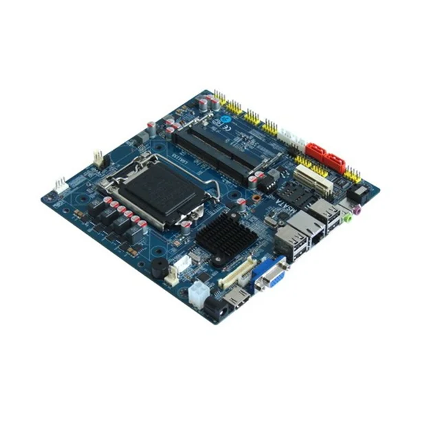 Материнская плата OEM Intel H61 для I3 I5 I7 POS ATM Kiosk Digital Signage и ПК